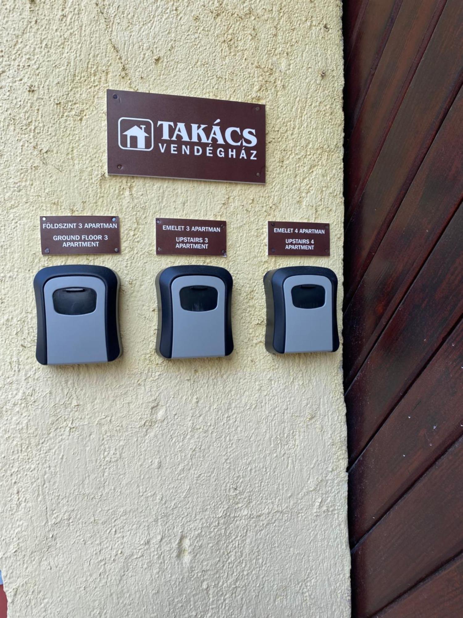 Ferienwohnung Takacs Vendeghaz Ödenburg Exterior foto
